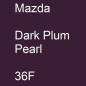 Preview: Mazda, Dark Plum Pearl, 36F.